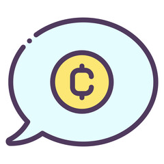 crypto chat icon