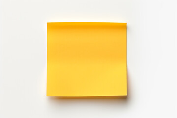 sticky post it note isolated on white background