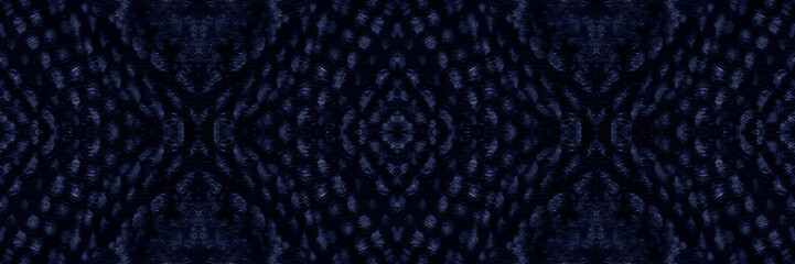 Seamless Abstract Wall. Wet Blue Color Tie Dye Drip. Art Abstract Paper. Ink Water Brush. Grungy Bohemian Paper Texture. Colour Boho Seamless Design. Dark Old Concrete Texture. Wash Rustic Grunge.