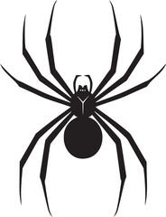 spider silhouette vector