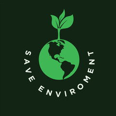 concept with earth and tree ,world environment day 2024, 5 June 2024 , ,save life design.