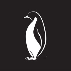 Penguin in cartoon, doodle style. Image for t-shirt, web, mobile apps and ui. Isolated 2d vector illustration in logo, icon, sketch style, Eps 10. AI Generative