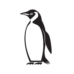 Penguin in cartoon, doodle style. Image for t-shirt, web, mobile apps and ui. Isolated 2d vector illustration in logo, icon, sketch style, Eps 10. AI Generative