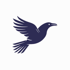 Obraz premium Raven in cartoon, doodle style. Image for t-shirt, web, mobile apps and ui. Isolated 2d vector illustration in logo, icon, sketch style, Eps 10. AI Generative