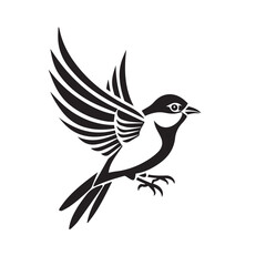 Fototapeta premium Skylark in cartoon, doodle style. Image for t-shirt, web, mobile apps and ui. Isolated 2d vector illustration in logo, icon, sketch style, Eps 10. AI Generative