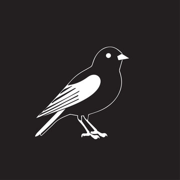 recommend clip art: Finch in cartoon, doodle style. Image for t-shirt, web, mobile apps and ui. Isolated 2d vector illustration in logo, icon, sketch style, Eps 10. AI Generative