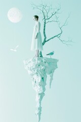 Fototapeta premium World Environment Day. let's save nature