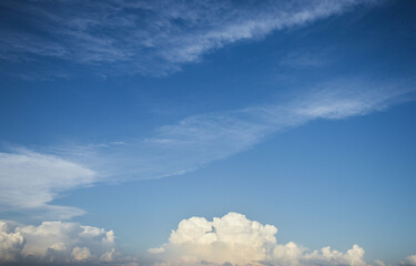 Sky and cloud for sky background.