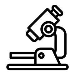 microscope ilustration icon