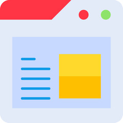 Obraz premium Browser, marketing, webpage, website Icon