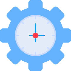 gear, manage, management, settings, time, watch Icon