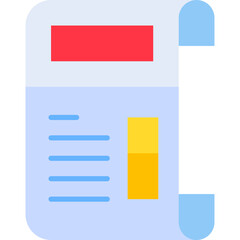 Obraz premium Document, file, legal, license Icon