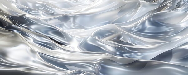 Obraz premium Clean and clear wavy water surface, abstract background
