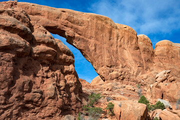 Fototapeta premium Beautiful rock Arch in the Arches National park