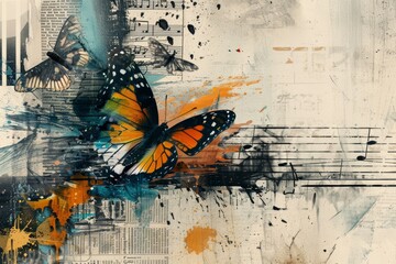 Creative news banner template with modern design for social media marketing and advertising