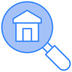 search home, property, lense, search, tool Icon