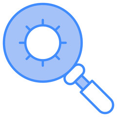 scan, virus, lense, search, tool Icon