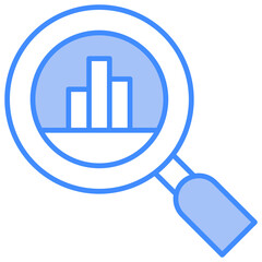 graph, lense, search, tool Icon