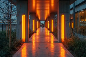 Fototapeta premium City Street Art Way finding Signage Way finding signage creatively designed with street art, guiding pedestrians