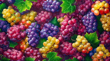 Grape Purple Elegance Background
