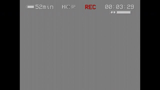 Retro Hi8 Camcorder Overlay