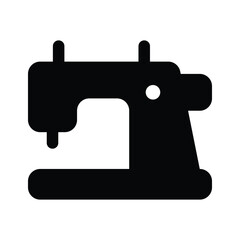 Sewing machine vector design in modern style, premium icon