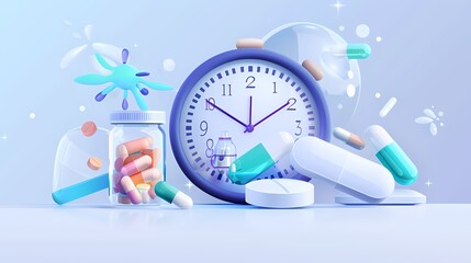 Managing medication schedules with a timely reminder