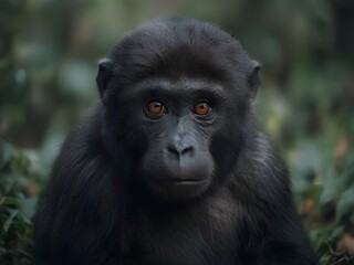 Capturing the beauty of gorilla macro photography in the morning day