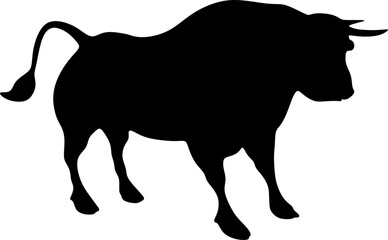 cow vector art, cow silhouette image suitable for logos or qurban coupons, Eid Adha Eid Hajj cows

