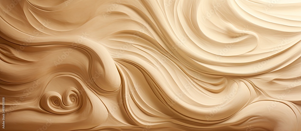 Poster a one of a kind artistic design in decorative plaster serving as a captivating background for design