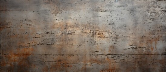 A weathered metallic surface serving as the backdrop for a copy space image