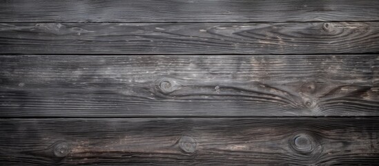 Obraz premium Old timber texture or background in dark grey color with a front view Copy space image for adding text or graphics