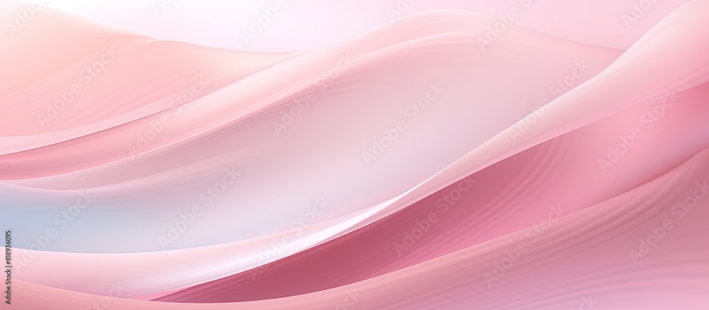 Aufkleber a mesmerizing image with a soft pink background and plenty of copy space for text or other elements