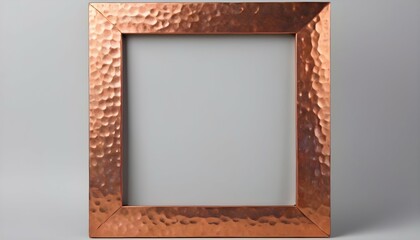 A hammered copper frame with a textured surface upscaled_3