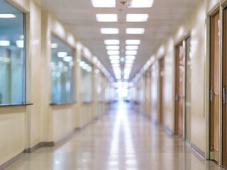 corridor in the hospital