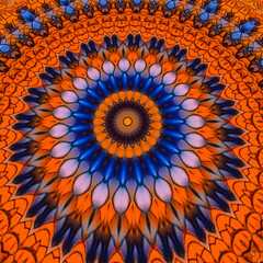 abstract background with sunflowers