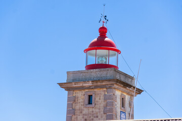 Lighthouse at Ponta da Piedade near Lagos in the Sur Alentejo region of Portugal