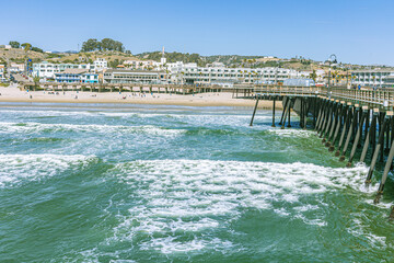 the town of Pismo Beach in California