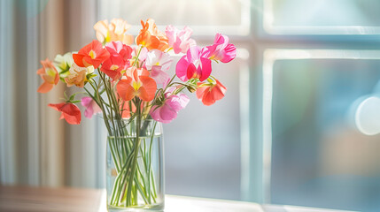 Colorful freesia wallpaper background