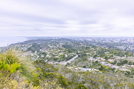 Point Loma as seen from Mount Soledad