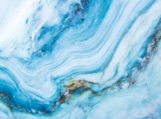 Liquid marble light blue wallpaper to use as background