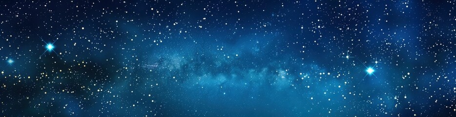 Fototapeta premium Whimsical Summer Stargazing Pattern Background. With Copy Space, Abstract Background