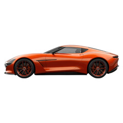 sports car isolated on transparent png
