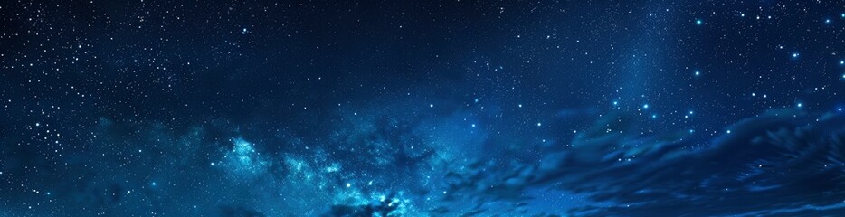 Fototapeta premium Bold Summer Night Sky Patterns. With Copy Space, Abstract Background