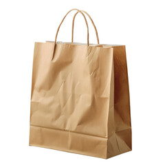 paper bag isolated on transparent png