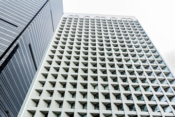 Beautiful lattice building, art