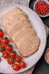 Delicious roll or homemade minced chicken sausage