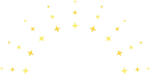 Surprise burst celebration decorative ornament flat illustration © YnJStudio