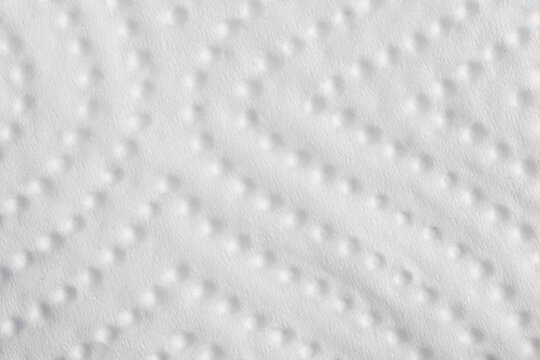 Macro shot of paper kitchen towel