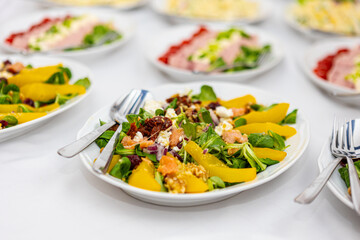 restaurant, photos, carrots, close-up blurry background, catering, hotel, hotel food and kitchen